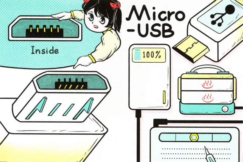 Cablepedia zine spread 2